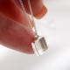 Chain with square pendant P770-7