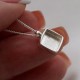 Chain with square pendant P770-9