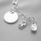 Pendant "Christening Shoes with a locket"-3