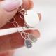 Pendant "Christening Shoes with a locket"-4