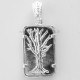 Pendant with Ag999,9˚ plate-2