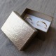 Gift box for wedding rings, Gold color-4