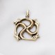 Brass pendant ŽP "Aušliavis"-4