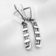 Silver earring "Greek" A586-3
