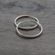 Earrings Hoop "Austėja" AR - 1,5 cm-3