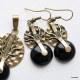 Brass earrings ŽA263-2