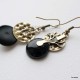 Brass earrings ŽA263-4