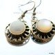 Brass earrings ŽA150-2