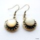 Brass earrings ŽA150-3