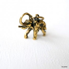 Bronze pendant "The elephant"