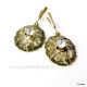Brass earrings ŽA273-2