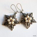 Brass earrings ŽA462