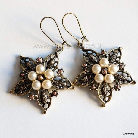 Brass earrings ŽA462
