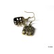 Brass earrings ŽA513-2