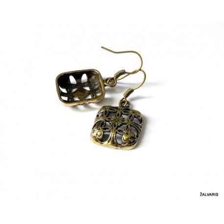 Brass earrings ŽA513