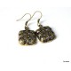 Brass earrings ŽA513-3
