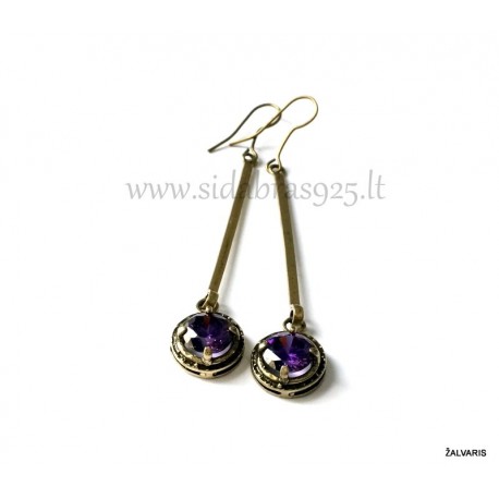 Brass earrings ŽA630