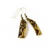 Brass earrings ŽA058-2