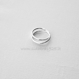 Earrings Hoop "Dirvolika" AR - 2,0 cm