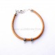 Bracelet with genuine leather AP502-1