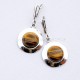 Earrings with Tiger Stone A543-7