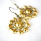 Brass earrings ŽA656-2