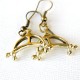 Brass earrings ETNO ŽA655-2