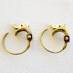 Brass earrings ŽA655-1