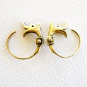 Brass earrings ŽA655