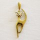 Brass pendant "Cat" ŽP619-1