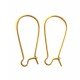 Brass earrings ŽA352-3