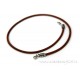 Leather necklace K504-RUSVA-1