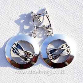 Earrings "Signs of Infinity" A301