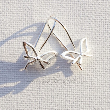 Earrings "Katinėlio ūsai" A642