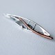 Brooch with copper strip S256-2