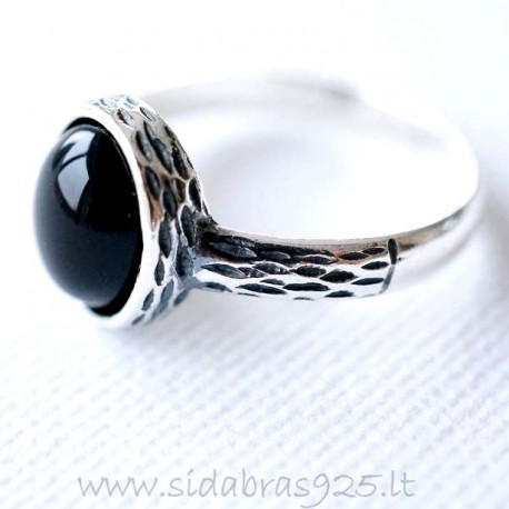 Ring with Onyx Ž147