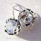 Earrings with Zirconia A581-1-1