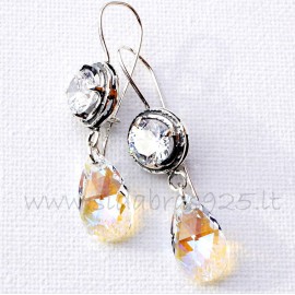 Earrings with Swarovski "Sla"