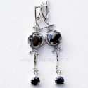 Earrings with Zirconia