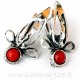 Earrings with Coral A569-1