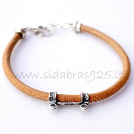 Bracelet with genuine leather AP502