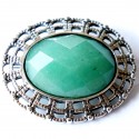 Brooch with Jade S666