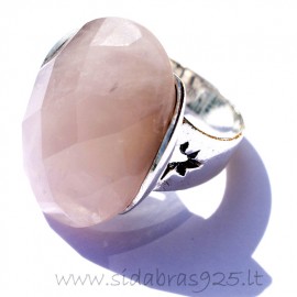 Ring with Rose Quartz Ž153