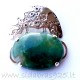 Pendant with moss Agate P620-SA-1