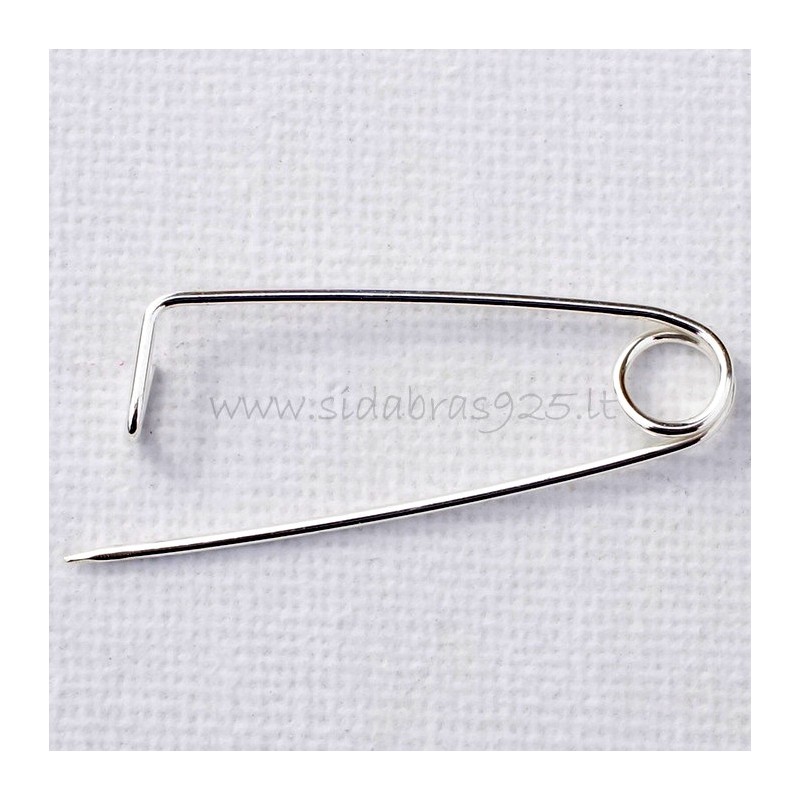 new large brooch stainless steel safety