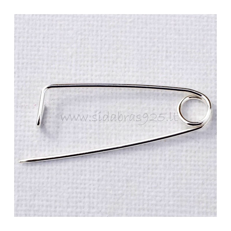 Brooch big safety pin SŽ2 