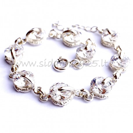 Bracelet with Zircons D