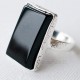 Ring with Onyx Ž611-1