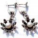 Earrings with Pearls A258-1