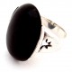 Ring with Onyx Ž153-1